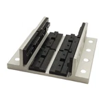 80/20 6424 Dbl Flange Long Linear Bearing W/ Brake Holes, 3.93IN X 4IN 1.2IN. Fixed Price $95.00.