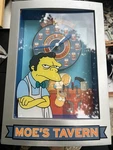 The Simpsons Moe's Tavern It's Duff Time Clock 2003 Wesco W/ Box Working Homer. Fixed Price $55.00.