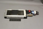Newport Precision Linear Stage With Servo Motor UTM100CC1HL & UE404CC. Fixed Price $399.99.