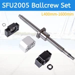 SFU/RM2005 Ball Screw With Nut L400MM-1600MM & BK/BF15 Support Housing Set. Fixed Price $65.84.