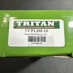 Tritan UCFL202-10 Flange Bearing, 2-BOLT, Ball, 5/8" Bore. Fixed Price $25.00.