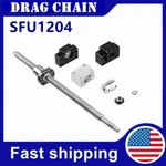 SFU1204 Ballscrew RM1204 L250-1500MM End Machine +BK/BF10 &nut Housing +coupler. Fixed Price $24.99.