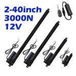Dc 12V Electric Linear Actuator 3000N 675LBS Cylinder Lift 5MM/S Stroke 2" 40". Fixed Price $103.99.