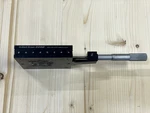 Del-tron 2202MM X Positioning Ball Slide Table With Micrometer 30LBS 260.4. Fixed Price $95.00.