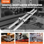 Linear Guide Rail Set 2200MM W/4 SBR20UU Slide Blocks For Cnc Projects. Fixed Price $137.99.