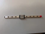Iko LWL9 Linear Ball Bearing Carriage Slide On 208MM Guide Rail, 9MM Wide. Fixed Price $50.00.