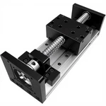 Double Guides Ball Screw Slide Table NEMA23 Motoried Linear Motion Stage For Cnc. Fixed Price $125.99.