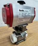 Bray Flow-tek 93 Series Pnuematic Actuator With 316 Ss 1-1/2" 7007 Ball Valve. Fixed Price $199.00.