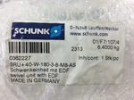 Schunk SRU+40-W-180-3-8-M8-AS Swivel Unit With Edf *sameday Ship Available. Fixed Price $2380.00.