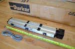 New Parker 404XR 350MM Travel Linear Actuator W/ Precision Ground Ballscrew Nib. Fixed Price $1595.00.