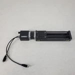 Zaber A-LSQ150D-E01 Motorized Linear Stage Built-in Controller 150MM Stroke. Fixed Price $1295.00.