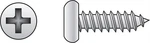 Hillman 80101 Zinc Plated Phillips Pan Head Sheet Metal Screw #12 X In.. Fixed Price $23.82.