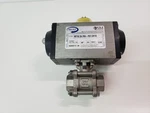 Tru-flo MT16.S4.F04-F07.CH14 Actuator W/ Qsm CF8M 3/4" Valve. Fixed Price $95.00.
