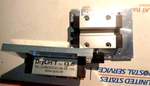 Two Igus Drylin Double-rail Linear Slide TW-01-15 On Aluminum Plates. Fixed Price $38.40.