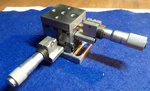 Newport 461 Xy-m Linear Stage, Ultralign, 25 Mm Tr, 1/4-20 With Micrometers. Fixed Price $349.00.
