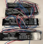 Sylvania 3-LAMP Fluorescent Ballast 32W Qhe 3X32T8/UNV Isl-sc Pack Of 4. Fixed Price $59.99.