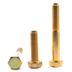 5/8"-18 3 1/2" (pt) Fine Grade Hex Cap Screw (bolt) Yellow Zinc. Fixed Price $132.17.