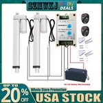 Dual Heavy Duty 330LBS Linear Actuator W/ Remote Control 12V Electric Motor. Fixed Price $104.49.
