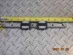 (2) Thk RSR15ZM Linear Bearings With 7E160019 Guide Rail. Fixed Price $65.00.