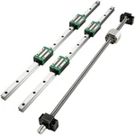 2X Linear Rail HGR20-200-2000MM 4X Blocks Ballscrew RM1605 BF12/BK12 Cnc Set. Fixed Price $134.39.