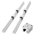 Vevor Linear Kit SBR25 2PCS 1200 MM(47.24 In) Guide Rails 4PCS Slide Blocks. Fixed Price $94.99.
