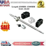 Ball Screw SFU1605 Antibacklash 250-1550MM+BK/BF12+NUT HOUSING+6.35*10MM Coupler. Fixed Price $73.07.