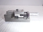 Parker 3902 Linear Positioner W/ Starret Micrometer. Fixed Price $99.99.