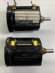 Beckman Helipot / Precision 10 Turn Potentiometer Model 1K (2PC)..B41-4. Fixed Price $35.00.