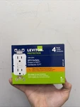 Leviton M42GFNT14W 15A-125V Duplex Outlet White (pack Of 4). Fixed Price $32.99.