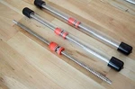 New (X3) Thomson Stainless Steel Leadscrews & Snab Anti-backlash Supernuts Cnc. Fixed Price $125.00.