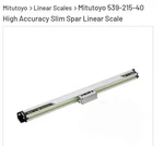 New Mitutoyo Linear Scale 539-215-40. Fixed Price $295.00.