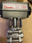 Duravalve Inc. Pneumatic Actuator APO50 Durair Ii , With 1/2 S/s Thrd. Fixed Price $169.95.
