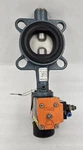 Ebro Armaturen EB4.1 Syd Pneumatic Actuator R2 With Z011-A Dn 65 Butterfly Valve. Fixed Price $999.99.