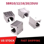 SBR10UU SBR12UU SBR16UU SBR20UU SBR25UU Open Linear Motion Bearing Slide Blocks. Fixed Price $17.99.