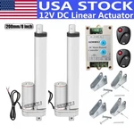 Dual 8" Linear Actuator W/ Wireless Remote Controller Dc 1000N/220LBS Max Lift. Fixed Price $89.99.