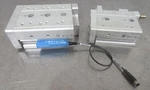 C198410 Lot Smc Air Slide Table MSX25-50 + MSX20-40. Fixed Price $50.00.
