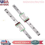 MGN9H MGN12H MGN15H Linear Sliding Guide Rail With BLOCK150- 600MM Cnc 3D Printe. Fixed Price $18.10.