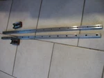 Huge Lot 31-1/4" Hiwin Linear Guideway Rails W/ Block Carriages # EG20 150DW5. Fixed Price $259.99.