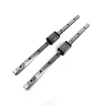 (lot Of 2) Thk GSR20 Ball Bearing Linear Blocks W/ 20" Ss Rails. Fixed Price $49.29.