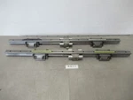 2X Rexroth Guide Rail Size 35+ Carriages R165131422 Clamping Element. Fixed Price $679.92.