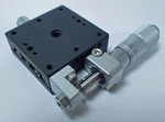 Optosigma TSD-401S 40X40MM Exc Bearing, Steel, X-axis Stage, Side Micrometer. Fixed Price $167.79.