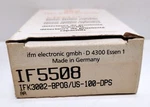 Ifm Efector IFK3002-BPOG/US-100-DPS IF5508 10-30 Dc Inductive Proximity Sensor. Fixed Price $89.98.