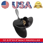 10 3/8X13 Tooth Outboard Propeller 48-19640A40 For Mercury 9.9/15/18/20/25HP. Fixed Price $48.99.