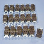 18 Leviton Residential Brown Duplex Receptacle Outlets Nema 5-15R 15A 125V 5320. Fixed Price $26.97.