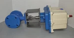 Valvcon Electric Actuator ADCW300CIS2NT115 With Metso 2" Butterfly Valve (M13). Fixed Price $1000.00.