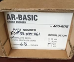 Acu-rite 6-1/2" 165MM 2UM Linear Encoder 38-089-061 Glass Scale W/ Read Head. Fixed Price $95.00.