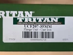 Tritan UCF207-35MM Flange Bearing Unit Cast Iron. Fixed Price $29.00.