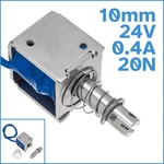 24V Dc 0.4A 20N Solenoid Valve Push Pull Linear Stroke Electromagnet Rod 0826. Fixed Price $19.36.
