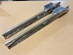 Thomson Quickslide Linear Bearing System 3/4" SHAFT-24" Length (2 Lot). Fixed Price $250.00.