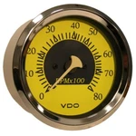 Vdo Allentare Yellow Blue 8000RPM 3-3/8" 85MM Outboard Tachometer 333-14758. Fixed Price $90.00.